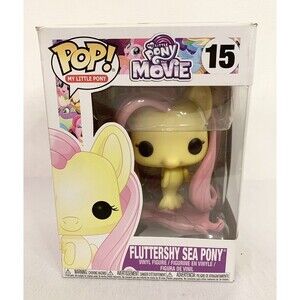 NEW Funko Pop! My Little Pony Fluttershy Sea Pony #15 Vinyl Bobblehead Figure